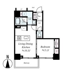 クレヴィスタ南千住の物件間取画像